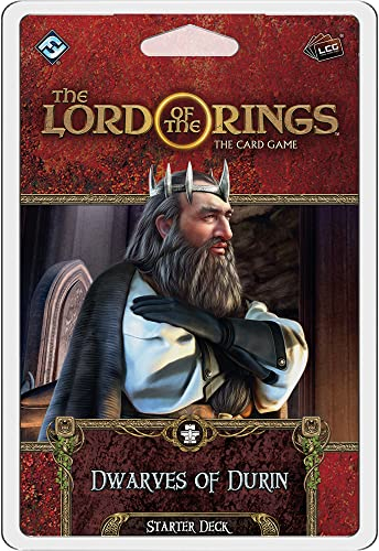 Fantasy Flight Games Der Herr der Ringe LCG: Zwerge von Durin Starterdeck, Kartenspiel, ab 13 Jahren, für 1–4 Spieler, 30–60 Minuten Spieldauer