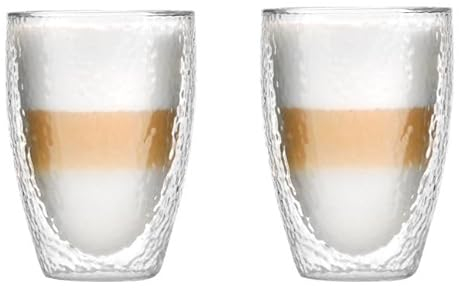 Vialli Design ALLESSIA 8494 Doppelwandige Gläser, 350 ml, 2 Stück