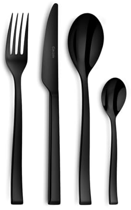 Side Noir Besteckset, 24-teilig, in Koffer