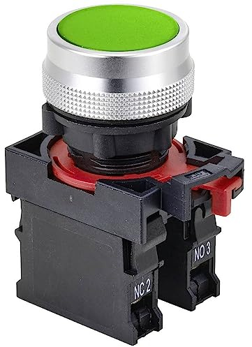 TRU COMPONENTS TC-10091032 ONPOW26-11Z/G Druckschalter 380V 10A 1x Ein/Aus IP40 1 Stück