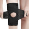 NELLHOMY Professionelle Kniebandage, mit Patella Gel Pads & Feder Seitenstabilisatoren verstellbare Kniebandage für Meniskus Riss Knieschmerzen Komprimierte Kniebandage (XL, Schwarz)