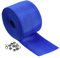 PATIKIL Winch Rope Protector 3m/9.84ft, Polyester Protective Sleeve with Buckle Universal for 6cm/2.36in Width Cable Line, Blue