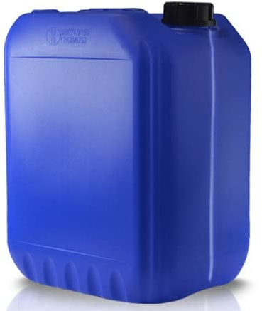 2 x 20L JERRY CAN - UN Approved Stackable Bottle Container + 61mm Tamper Evident Cap | Perfect for Storage of Water Liquids BLUE
