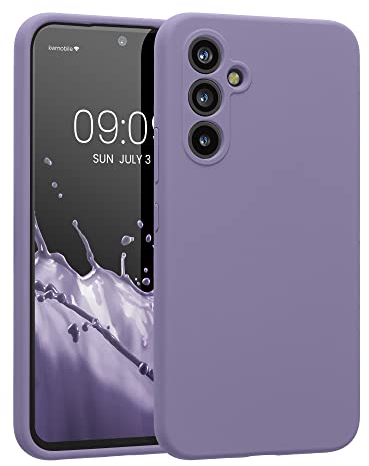 kwmobile Custodia Compatibile con Samsung Galaxy A54 5G Cover - Back Case per Smartphone in Silicone TPU - Protezione Gommata - Lavanda Lilla