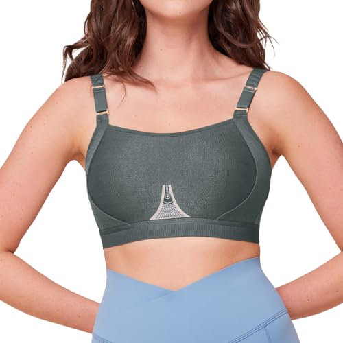 Triumph Women's Triaction Gravity Lite N EX Bra, Smoky Green, 38D