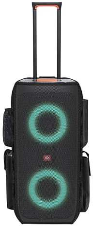 Bluetooth Speaker Protective Dust Cover for JBL Partybox 310, Multifunctional Deluxe Case Bag Sleeve for Party Speaker,with Microphone Tablet Cable Accessories Storage Pockets