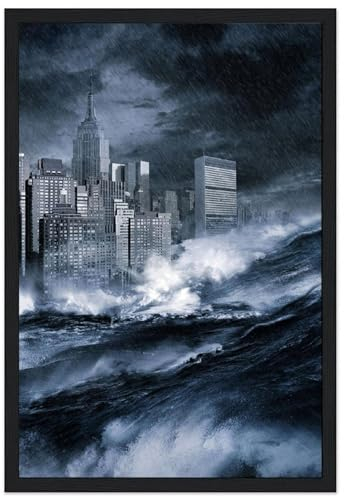 ceok The Day After Tomorrow Filmposter Wandkunst Dekor Druck Bild Gemälde für Wohnzimmer Schlafzimmer Dekoration 30 x 45 cm Stil