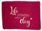 David Fussenegger Hundedecke 'Life is Better' 70 x 90 cm Pink