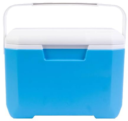 Small Hard Refrigerator, Insulated Portable Refrigerator,Insulated Container for Outdoor Refrigerator with Ice Retention | Lightweight Cooling Box, Hard Casing for Wheel,