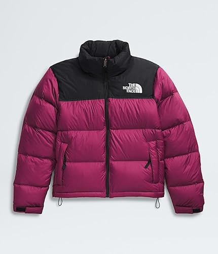 The North Face Women's 1996 Retro Nuptse Jacket, Cyber Berry/Tnf Black, XS