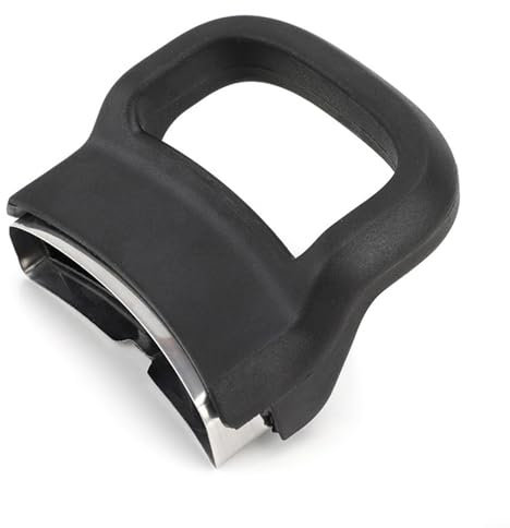 2 Stück Ersatz-Topfgriff, Bakelit Einloch-Topf Seitengriff Druckpfanne Seitengriff Kochgeschirr mit Edelstahlkantenversiegelung