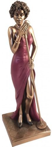 Statuette: Jazzfigur - Sängerin 30 cm