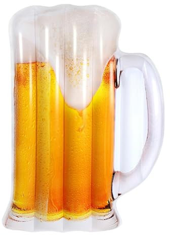Bier Form Wasserbett - Schwimmende Poolschwimmer Für Erwachsene, Schwimmende Hängematte Zum Schwimmen Im Wasser | Schwimmende Pool-Liege, Wasserhängematte Für Erwachsene