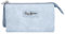 Pepe Jeans Jana Geldbörse mit drei Fächern, blau, 17,5 x 9,5 x 2 cm, Polyester mit Details aus Kunstleder von Joumma Bags, blau, Talla única, Geldbörse mit drei Fächern