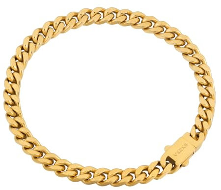 VEXXS Panzerkette Armband Herren 5/7mm01