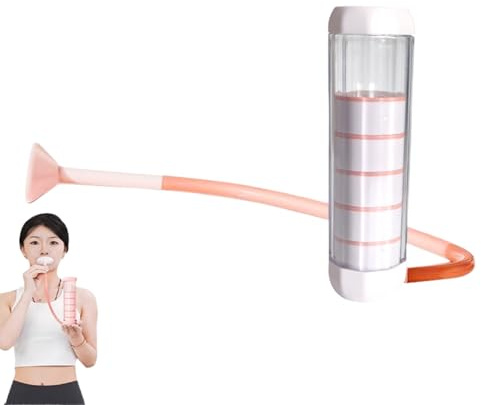 Atemhanteln, Trainer, Bauchmuskeltrainer, Hanteln, verstellbare Lungenkapazität, Fitnessgerät für Damen, Läufer, Reisen, Workout, Zuhause, Business, Muskeln, Erwachsene