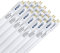 eLITe LED Röhre T5, 54,9cm, 12W, sehr hell, 1200lm, 830, 3000 Kelvin, Warmweiß, NUR FÜR EVG, 140 Grad, homogenes Licht, langlebig 50.000h, 3 Jahre Garantie, 25 Stück