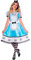 amscan 9904691 - Women's Alice in Wonderland World Book Day Fancy Dress Costume Size: 8-10