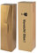 10x Versand-Set / 1er Flaschen Geschenkkarton Gold + passender Wein Versandkarton (DHL/PTZ zertifiziert)