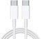 USB C to USB C Cable, 6.6ft USB C Charger Cable for macbook charger cable for MacBook Pro,MacBook Air,for iPad Pro 2020/2018,Samsung Galaxy S21/S20 Ultra, Pixel 5/4/3/2/XL - White
