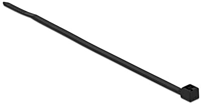 Delock Kabelbinder hitzebeständig L 150 x B 3,6 mm schwarz 100 Stück