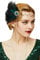 BABEYOND 1920s Stirnband Damen Pfau Feder Haarspange Gatsby Fasching Kostüm Haar Accessoires
