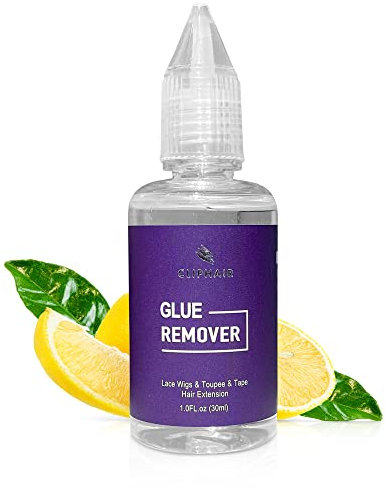 cliphair YOUR BEAUTY, YOUR STYLE Dissolvant de colle 30 ml - Dissolvant de colle pour perruque - Dissolvant de ruban toupet - Dissolvant de perruques - Dissolvant de colle pour cheveux