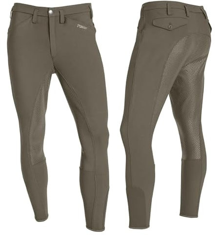 Pikeur Herrenreithose, Reithose PK_Rossini mit Ganzbesatz Grip, Gripbesatz Größe 46, Farbe mud