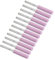 PATIKIL 1.9 Length Grinding Stone File, 12 Pack Chainsaw Sharpener Stone Ceramic Bits Grinding Tool for Polishing Chainsaw Metal Wood, Pink