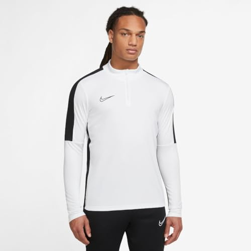 NIKE DX5470-100 K NK DF ACD23 Drill TOP BR T-Shirt Unisex White/Black/Black Größe L