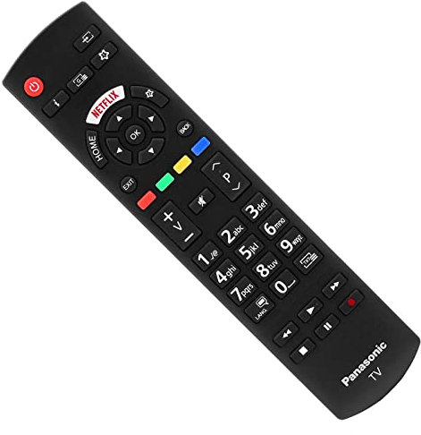 Original RC42128 TV Remote Control Compatible with Panasonic TX-32JS360B TX-43JS360B TX-43JX600B TX-43JX600BZ TX-43GS352B Smart Ultra HD