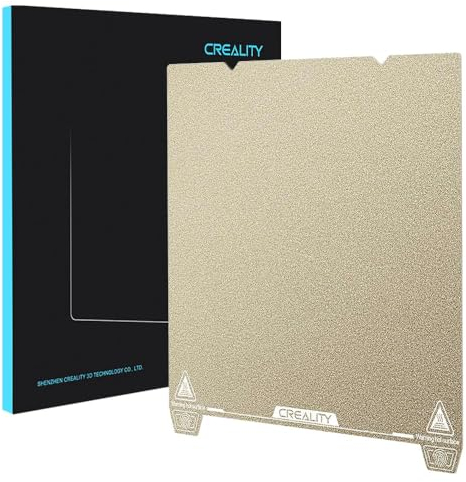 Offiziell Creality Original Ender 3 S1 Pro Build Plate PEI Sheet, 235x235mm Flexible Spring Steel Surface for Ender 3S1/3V2 Neo/3V3 SE K1(Without Magnetic Base)