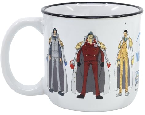 Taza desayuno de cerámica de 400 ml de One Piece
