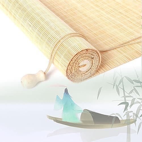 Tende in bambù, Tende da esterno retrò per tende a rullo in bambù, Tende avvolgibili in bambù, Tende da sole in bambù, Tende per finestre esterne/interne Privacy, Tende da portico