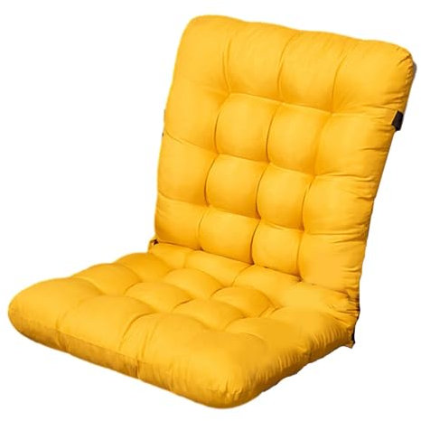 Garden Chair Cushions with Backs,Waterproof Seat Pad for Dining Chair Garden,Washable Premium Tufted Cushion Pads,Rocking Chair Cushions High Back Seat Pad for Kitchen Dining Outdoor Indoor