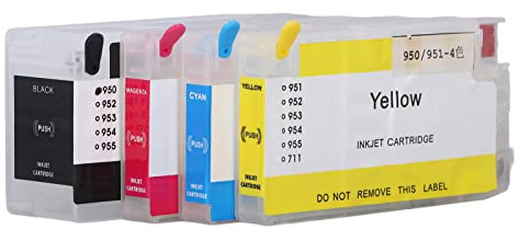 Marhynchus 4PCS Tintenpatronen Ersatz für OfficeJet Pro 8100 8600 251DW 276DW 8610 8620 8630 8640 8650 8660 Drucker mit Hoher Kapazität Verbesserter Tinte ohne Leck