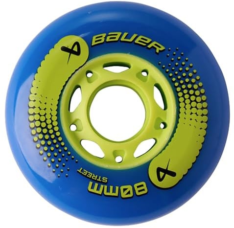 Bauer Street Inlinehockey Rolle 82A 4er-Set für Eishockey und Inlinehockey