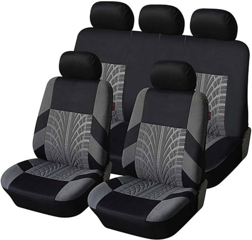 Auto-Sitzbezüge Set, für Ford Fiesta (2004-2008) Autositzbezüge Autositzüberzug Sitzschoner Herausnehmbar und waschbar Autozubehör Innenraum