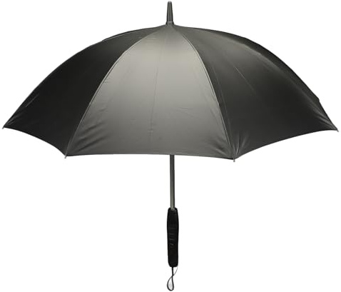 Haofy Stilvoller 3-in-1-Sonnenschirm mit Ventilator und Sprühgerät für Effektive Kühlung, Geeignet für Alle Outdoor-Aktivitäten (SILVER)