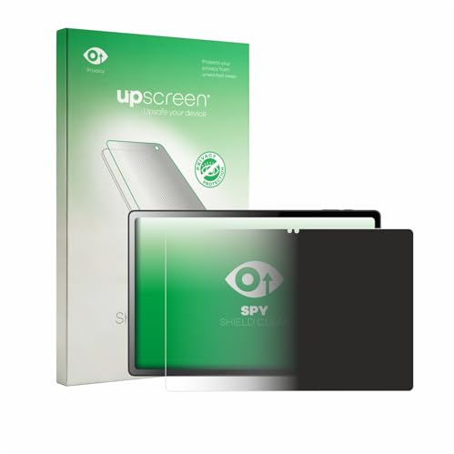 upscreen Anti-Spy Blickschutzfolie für Logicom Tab XL 14 Made in Germany, Privacy Screen Displayschutz-Folie [Sichtschutz, Blaulichtfilter]