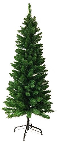 Albero di Natale 150CM Abete Slim Deluxe PENICEL FOLTO Ecologico PVC 278 RAMETTI