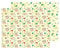 Ursus 11564603 - Fotokarton, Faultier, DIN A4, 300 g/qm, 10 Blatt, beidseitig bedruckt, Vorder- und Rückseite in verschiedenen Motiven, aus Frischzellulose, Motiv 3, ideal für kreatives Basteln