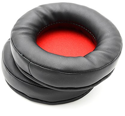 yunyiyi 1 Paar Ersatz-Ohrpolster aus Schaumstoff Ohrpolster Kissen Kissenbezug Tassen Ersatzteile kompatibel mit AKG K121 K121S K141 MKII K142 HD-Kopfhörer Headset