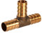 3 Wege Schlauchverbinder, T Connecter Hose, Messing T Stück 3 Wege Kraftstoffschlauch Verbindungsstück Anschluss für Druckluftöl Gasrohr(12mm)