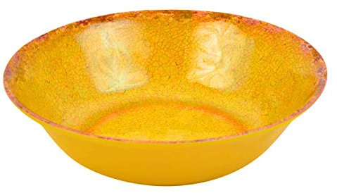 Orange Casablanca Melamine Large Salad Bowl