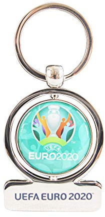 Euro 2020 Unisex-Youth Key Ring, Turquoise, One Size