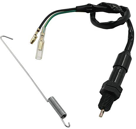 AUTOVIC Interruptor de luz de freno trasero universal de motocicleta con kit de resorte para Honda Kawasaki Suzuki Yamaha Quad Bikes ATV Scooters