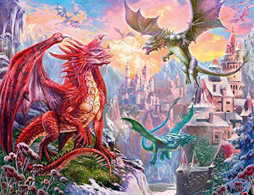 Ravensburger Puzzle 16717 - Drachenland - 2000 Teile Puzzle für Erwachsene und Kinder ab 14 Jahren