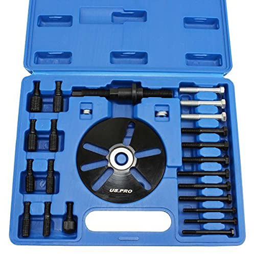 US PRO Tools Master Puller Set for Harmonic Balancer Crank Shaft Tool Steering Wheel Pulley 5170
