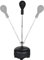 ForzaFit Verstellbarer Fußboxsack - verstellbar 120 bis 160 cm - Boxtrainer - Punchingball auf Ständer, Schwarz, L